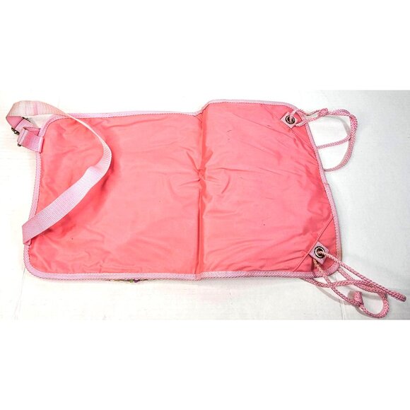 Hello Kitty Vintage 2002 Car Organizer Pink With Pockets & Drawstring Ties - Picture 5 of 12